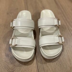 a new day cream sandals